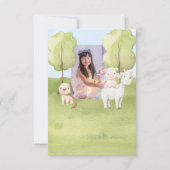 Invitation Belle ferme ferme ferme ferme à la ferme 5e annive (Dos)