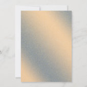 Invitation Belle Fête des mariées à papillon à Accentuation O (Dos)