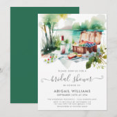 Invitation Belle Fête des mariées de fruits de la forêt du la (Devant / Derrière)