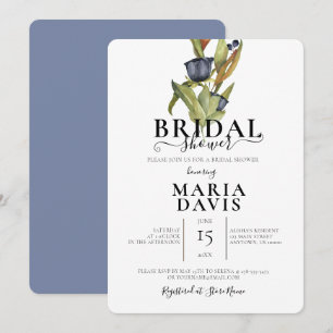 Invitation Belle Fête des mariées d'illustration de Bouquet B