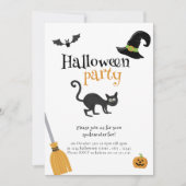 Invitation Belle fête d'Halloween (Devant)