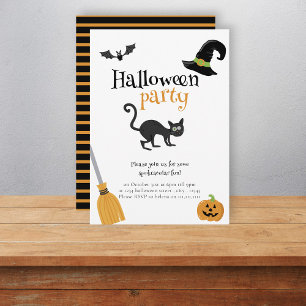 Invitation Belle fête d'Halloween
