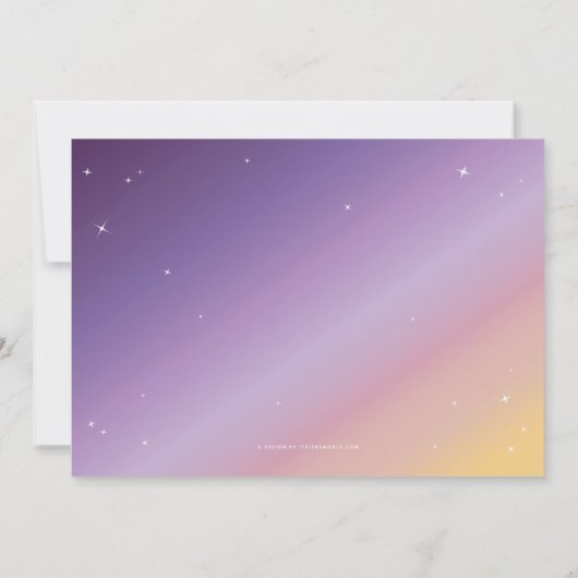 Invitation Belle fête d'Halloween Sparkling Spider Web (Dos)