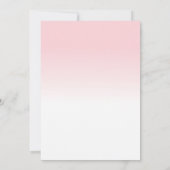 Invitation Belle florale moderne Wreath Première communion (Dos)