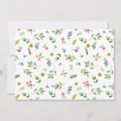 Invitation Belle Flore Chic Vous Serez Ma Femme D'Accueil (Dos)