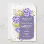 Invitation Belle Hydrangea (Devant)