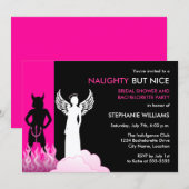 Invitation Belle Mais Belle Bachelorette Party (Devant / Derrière)