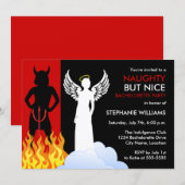 Invitation Belle Mais Belle Bachelorette Party (Devant / Derrière)