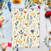 Invitation Belle nature Fleur sauvage Mariage Florale tendanc