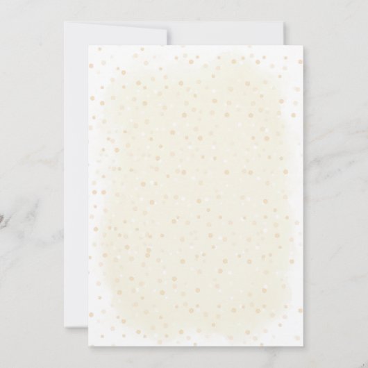 Invitation Belle Noël Cookie Sweet (tout âge) anniversaire (Dos)