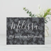 Invitation Belle proposition de femme de chambre en marbre no (Debout devant)