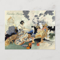 Belle réception en plein air japonaise vintage