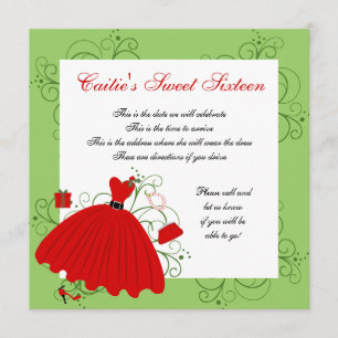 Invitation Belle robe de vacances