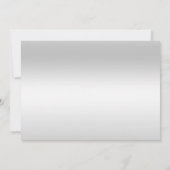 Invitation Belle Romantique Roses Rouges Anniversaire (Dos)