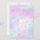 Invitation Belle Sirène & Pirate Sous La Mer Anniversaire (Dos)