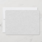 Invitation Belle tête de cheval Portrait d'aquarelle Annivers (Dos)