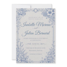 Bellefontaine – French Blue Linen Wedding