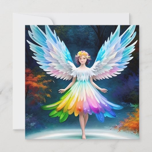 Invitation Belles Ailes d'Ange Art-35444 (Devant)