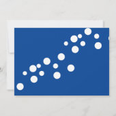 Invitation Belles Bulles de Lavage de Voiture pour Fête d'Ann (Dos)