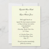 Invitation Belles couleurs d'automne, Mariage d'automne (Dos)