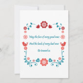 Invitation Bénédiction 27 (Devant)