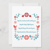 Invitation Bénédiction de 23 (Devant)