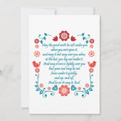 Invitation Bénédiction de 32 (Devant)