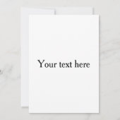 Invitation Bénédiction de 32 (Dos)