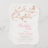 Invitation Bénédiction Douce (Devant / Derrière)