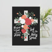 Invitation Béni par Dieu Aimé par Jésus Conduit par le Saint (Debout devant)