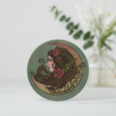 Invitation Béni Soit La Déesse Lune Pagan (Debout devant)