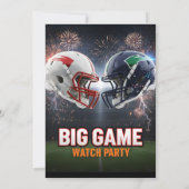 Invitation  Benito bowl - football (Dos)