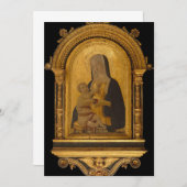 Invitation Benvenuto di Giovanni - Saint Nicolas (Devant / Derrière)