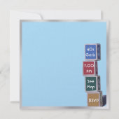 Invitation Beret Baby (Dos)