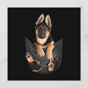 Invitation Berger Allemand Dans Pocket T-Shirt Drôle Amant Ch