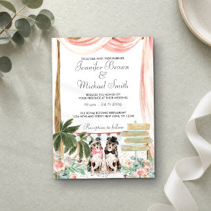 Invitation Berger Australien Rustique