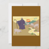 Invitation Berger Et Son Horloge (Devant)