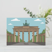 Invitation Berlin Brandenburg Gate – Classic City Landmark (Debout devant)