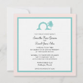 Invitation Bermudes Moongate Mariage Destination (Devant)