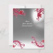 Invitation BERRIES MAGIQUES 4,MONOGRAM rouge cristal blanc (Dos)