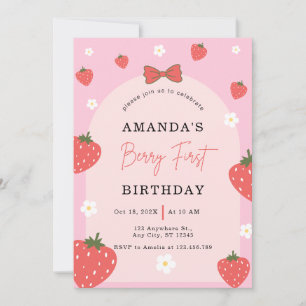 Invitation Berry 1er anniversaire