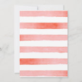 Invitation Berry 1er anniversaire invitation, Fille premier a (Dos)