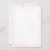 Invitation Berry aux fraises mignonnes Premier 1er anniversai (Dos)