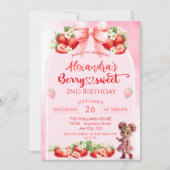 Invitation Berry Birthday - Berry Sweet (Devant)