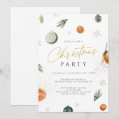 Invitation Berry Birthday Invitation, Blueberry 1er Anniversa (Devant / Derrière)