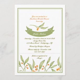 Invitation Berry Border