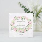 Invitation *~* Berry de neige d'hiver Boho RSVP AR12 QR Maria (Debout devant)