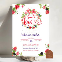 Berry en amour Fête des mariées