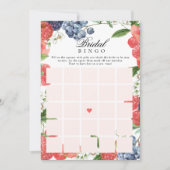 Invitation Berry Fête des mariées Jeu de Bingo cadeau de mari (Devant)