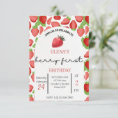Invitation Berry First (Debout devant)